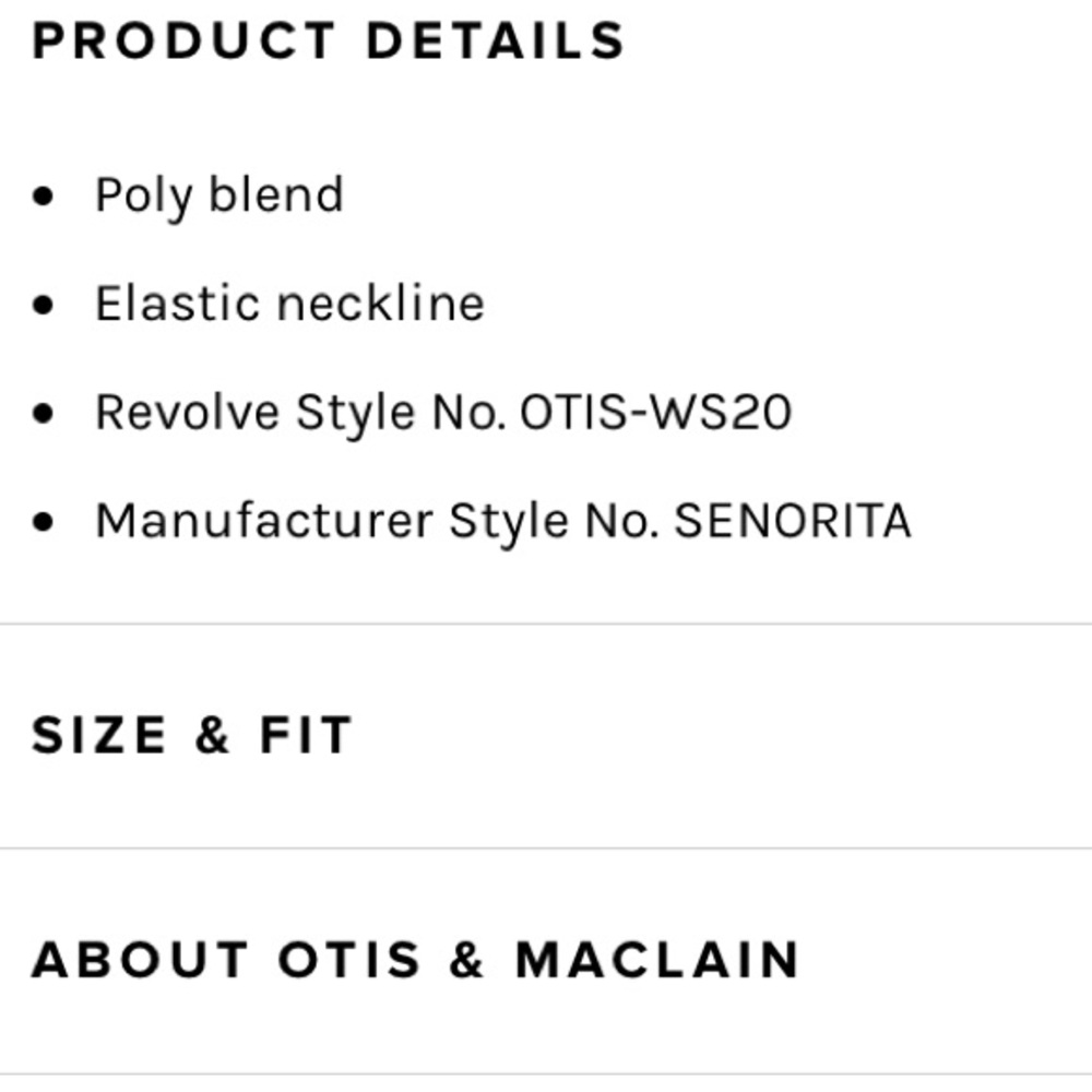 OTIS AND MACLAIN - OFF THE SHOULDER RUFFLE TOP - Picture 5 of 7